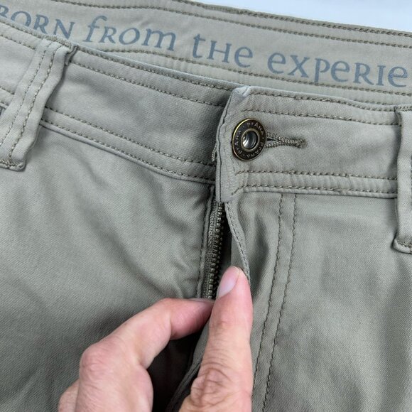 Prana Brion Shorts Men's 38x9 Tan Hiking Outdoor 5 Pocket Flat Front Stretch - Picture 5 of 10